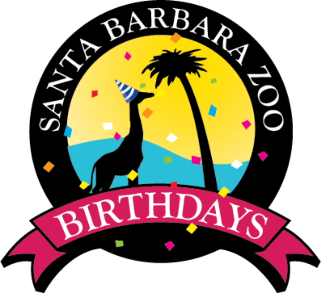 santa barbara zoo birthday logo